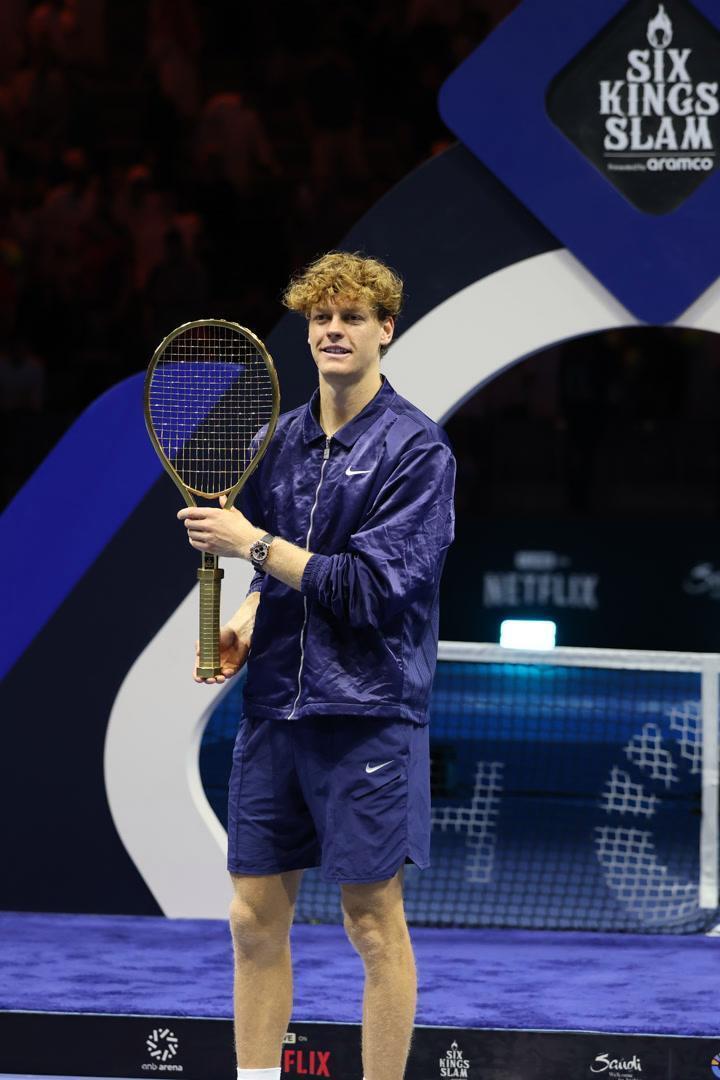 辛纳, 我也多次输, 中回球 辛纳, 我也多次输, 中回球